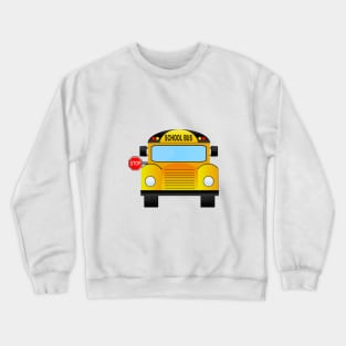 School Bus Crewneck Sweatshirt